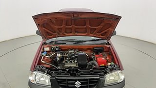Used 2010 Maruti Suzuki Alto [2010-2013] LXI Petrol Manual engine ENGINE & BONNET OPEN FRONT VIEW