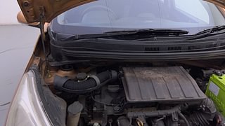 Used 2014 Hyundai Grand i10 [2013-2017] Sportz AT 1.2 Kappa VTVT Petrol Automatic engine ENGINE RIGHT SIDE HINGE & APRON VIEW