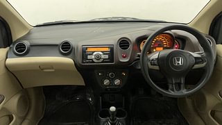 Used 2013 Honda Amaze [2013-2018] 1.2 S i-VTEC CNG (Outside Fitted) Petrol+cng Manual interior DASHBOARD VIEW