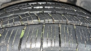 Used 2016 Mahindra XUV500 [2015-2018] W6 Diesel Manual tyres LEFT FRONT TYRE TREAD VIEW