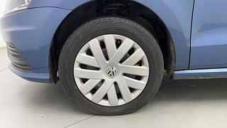 Used 2018 Volkswagen Ameo [2016-2020] Comfortline 1.5L (D) Diesel Manual tyres LEFT FRONT TYRE RIM VIEW