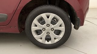 Used 2014 Hyundai Grand i10 [2013-2017] Sportz 1.2 Kappa VTVT Petrol Manual tyres LEFT REAR TYRE RIM VIEW