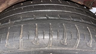 Used 2014 Hyundai Grand i10 [2013-2017] Asta (O) AT 1.2 kappa VTVT Petrol Automatic tyres LEFT REAR TYRE TREAD VIEW