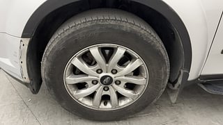 Used 2020 Mahindra XUV500 [2017-2021] W9 Diesel Manual tyres LEFT FRONT TYRE RIM VIEW