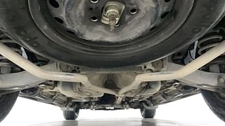 Used 2016 Mahindra XUV500 [2015-2018] W6 Diesel Manual extra REAR UNDERBODY VIEW (TAKEN FROM REAR)