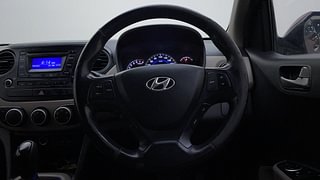 Used 2014 Hyundai Grand i10 [2013-2017] Asta (O) AT 1.2 kappa VTVT Petrol Automatic interior STEERING VIEW