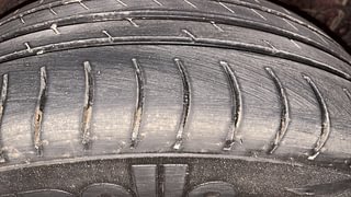 Used 2018 Hyundai Xcent [2017-2019] SX Petrol Petrol Manual tyres LEFT REAR TYRE TREAD VIEW