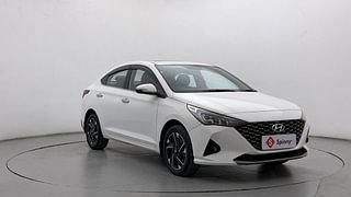Used 2021 Hyundai Verna SX Opt Diesel Diesel Manual exterior RIGHT FRONT CORNER VIEW