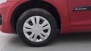 Used 2015 Maruti Suzuki Swift Dzire VXI Petrol Manual tyres LEFT FRONT TYRE RIM VIEW