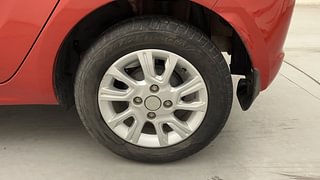 Used 2018 Tata Tiago [2016-2020] Revotron XZA AMT Petrol Automatic tyres LEFT REAR TYRE RIM VIEW