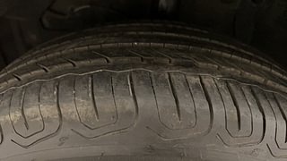 Used 2017 maruti-suzuki Vitara Brezza ZDI PLUS Dual Tone Diesel Manual tyres LEFT FRONT TYRE TREAD VIEW
