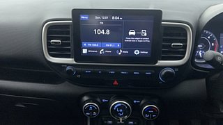 Used 2022 Hyundai Venue [2019-2022] SX 1.5 (O) executive CRDI Diesel Manual interior MUSIC SYSTEM & AC CONTROL VIEW
