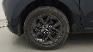Used 2020 Hyundai Grand i10 Nios Sportz 1.2 Kappa VTVT Petrol Manual tyres LEFT FRONT TYRE RIM VIEW