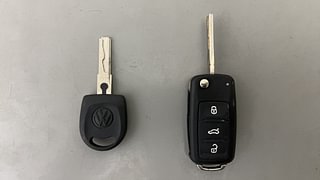 Used 2015 Volkswagen Polo [2014-2020] Comfortline 1.5 (D) Diesel Manual extra CAR KEY VIEW