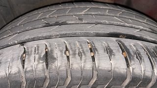 Used 2023 Skoda Slavia Ambition 1.0L TSI MT Petrol Manual tyres LEFT REAR TYRE TREAD VIEW