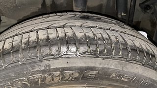 Used 2023 Tata Tiago NRG XZ Petrol Manual tyres LEFT REAR TYRE TREAD VIEW