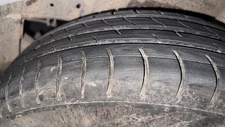 Used 2015 Maruti Suzuki Celerio VXI AMT Petrol Automatic tyres LEFT REAR TYRE TREAD VIEW