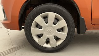 Used 2019 Maruti Suzuki Alto K10 [2014-2019] VXI AMT Petrol Automatic tyres LEFT FRONT TYRE RIM VIEW