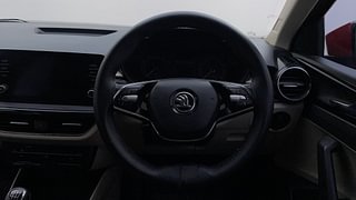 Used 2023 Skoda Slavia Ambition 1.0L TSI MT Petrol Manual interior STEERING VIEW