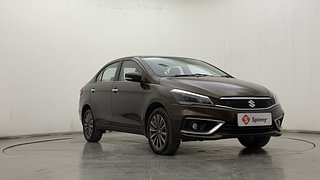 Used 2019 Maruti Suzuki Ciaz Alpha Petrol Petrol Manual exterior RIGHT FRONT CORNER VIEW