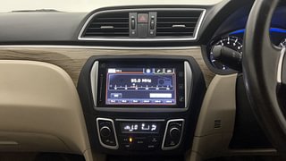 Used 2019 Maruti Suzuki Ciaz Alpha Petrol Petrol Manual interior MUSIC SYSTEM & AC CONTROL VIEW