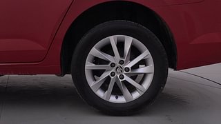 Used 2023 Skoda Slavia Ambition 1.0L TSI MT Petrol Manual tyres LEFT REAR TYRE RIM VIEW