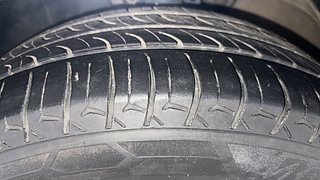 Used 2019 Volkswagen Ameo [2016-2020] Trendline 1.5L (D) Diesel Manual tyres LEFT FRONT TYRE TREAD VIEW