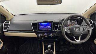 Used 2021 honda City V 5th Gen Petrol Manual interior DASHBOARD VIEW