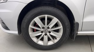 Used 2019 Volkswagen Ameo [2016-2020] Trendline 1.5L (D) Diesel Manual tyres LEFT FRONT TYRE RIM VIEW