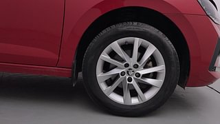 Used 2023 Skoda Slavia Ambition 1.0L TSI MT Petrol Manual tyres RIGHT FRONT TYRE RIM VIEW
