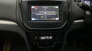 Used 2017 maruti-suzuki Vitara Brezza ZDI PLUS Dual Tone Diesel Manual interior MUSIC SYSTEM & AC CONTROL VIEW