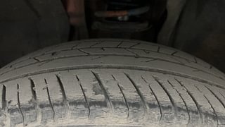 Used 2021 Nissan Magnite XV Premium Turbo Dual Tone Petrol Manual tyres LEFT FRONT TYRE TREAD VIEW
