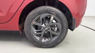 Used 2021 Hyundai Grand i10 Nios Sportz 1.2 Kappa VTVT Petrol Manual tyres LEFT REAR TYRE RIM VIEW