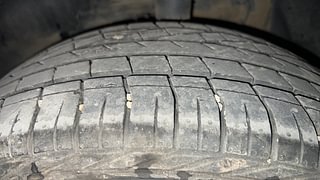 Used 2023 Tata Nexon XZ Plus S Petrol Manual tyres LEFT FRONT TYRE TREAD VIEW