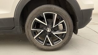 Used 2023 skoda Kushaq Monte Carlo 1.0 TSI MT Petrol Manual tyres LEFT REAR TYRE RIM VIEW