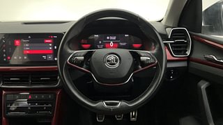 Used 2023 skoda Kushaq Monte Carlo 1.0 TSI MT Petrol Manual interior STEERING VIEW