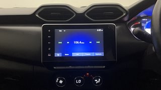 Used 2021 Nissan Magnite XV Premium Turbo Dual Tone Petrol Manual interior MUSIC SYSTEM & AC CONTROL VIEW