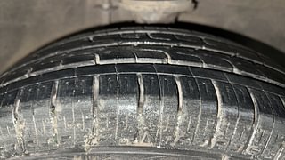 Used 2015 Maruti Suzuki Alto K10 [2014-2019] VXI AMT Petrol Automatic tyres RIGHT FRONT TYRE TREAD VIEW