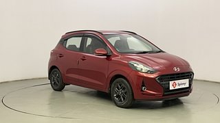 Used 2021 Hyundai Grand i10 Nios Sportz 1.2 Kappa VTVT Petrol Manual exterior RIGHT FRONT CORNER VIEW