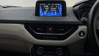 Used 2023 Tata Nexon XZ Plus S Petrol Manual interior MUSIC SYSTEM & AC CONTROL VIEW