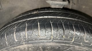 Used 2015 Maruti Suzuki Alto K10 [2014-2019] VXI AMT Petrol Automatic tyres LEFT FRONT TYRE TREAD VIEW