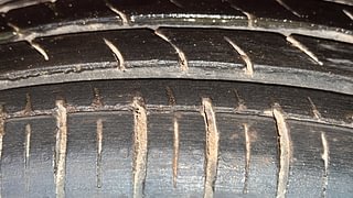 Used 2021 Hyundai Grand i10 Nios Sportz 1.2 Kappa VTVT Petrol Manual tyres LEFT REAR TYRE TREAD VIEW