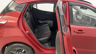 Used 2021 Hyundai Grand i10 Nios Sportz 1.2 Kappa VTVT Petrol Manual interior RIGHT SIDE REAR DOOR CABIN VIEW