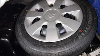 Used 2015 Maruti Suzuki Alto K10 [2014-2019] VXI AMT Petrol Automatic tyres SPARE TYRE VIEW