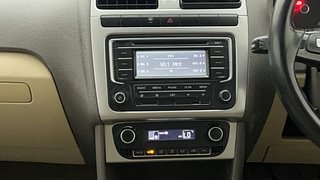 Used 2016 volkswagen Vento 1.5L Highline Diesel Diesel Manual interior MUSIC SYSTEM & AC CONTROL VIEW