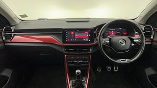 Used 2023 skoda Kushaq Monte Carlo 1.0 TSI MT Petrol Manual interior DASHBOARD VIEW