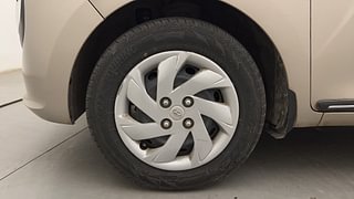Used 2019 Hyundai New Santro 1.1 Sportz CNG Petrol+cng Manual tyres LEFT FRONT TYRE RIM VIEW