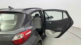 Used 2021 Hyundai Grand i10 Nios Sportz 1.2 Kappa VTVT Petrol Manual interior RIGHT REAR DOOR OPEN VIEW