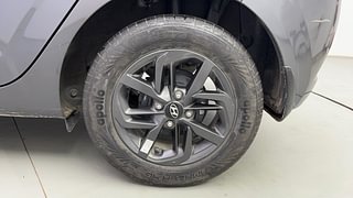 Used 2021 Hyundai Grand i10 Nios Sportz 1.2 Kappa VTVT Petrol Manual tyres LEFT REAR TYRE RIM VIEW