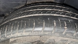Used 2023 Tata Altroz XZA+ (S) 1.2l Petrol AT Petrol Automatic tyres LEFT REAR TYRE TREAD VIEW